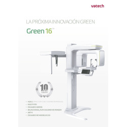 Rayos X Digital 3D Vatech Green 16 RC ( FOV 16x9) Panorámico y Lateral de Cráneo