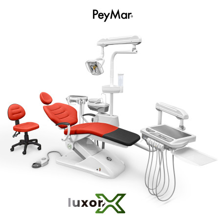 Paquete Unidad Dental Eléctrica Luxor X Pro Peymar + Compresor Dental 1 HP