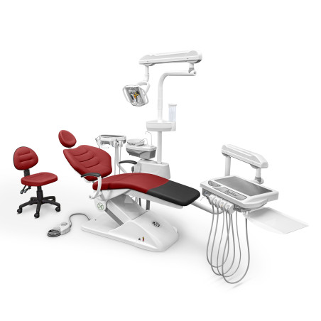 Paquete Unidad Dental Eléctrica Luxor X Pro Peymar + Compresor Dental 1 HP