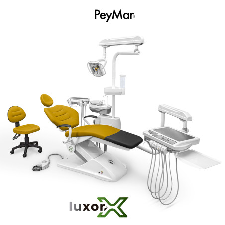 Paquete Unidad Dental Eléctrica Luxor X Pro Peymar + Compresor Dental 1 HP
