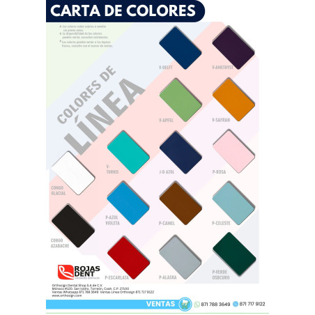 Unidad Titanium HL Rojas Dent Orthosign 2025