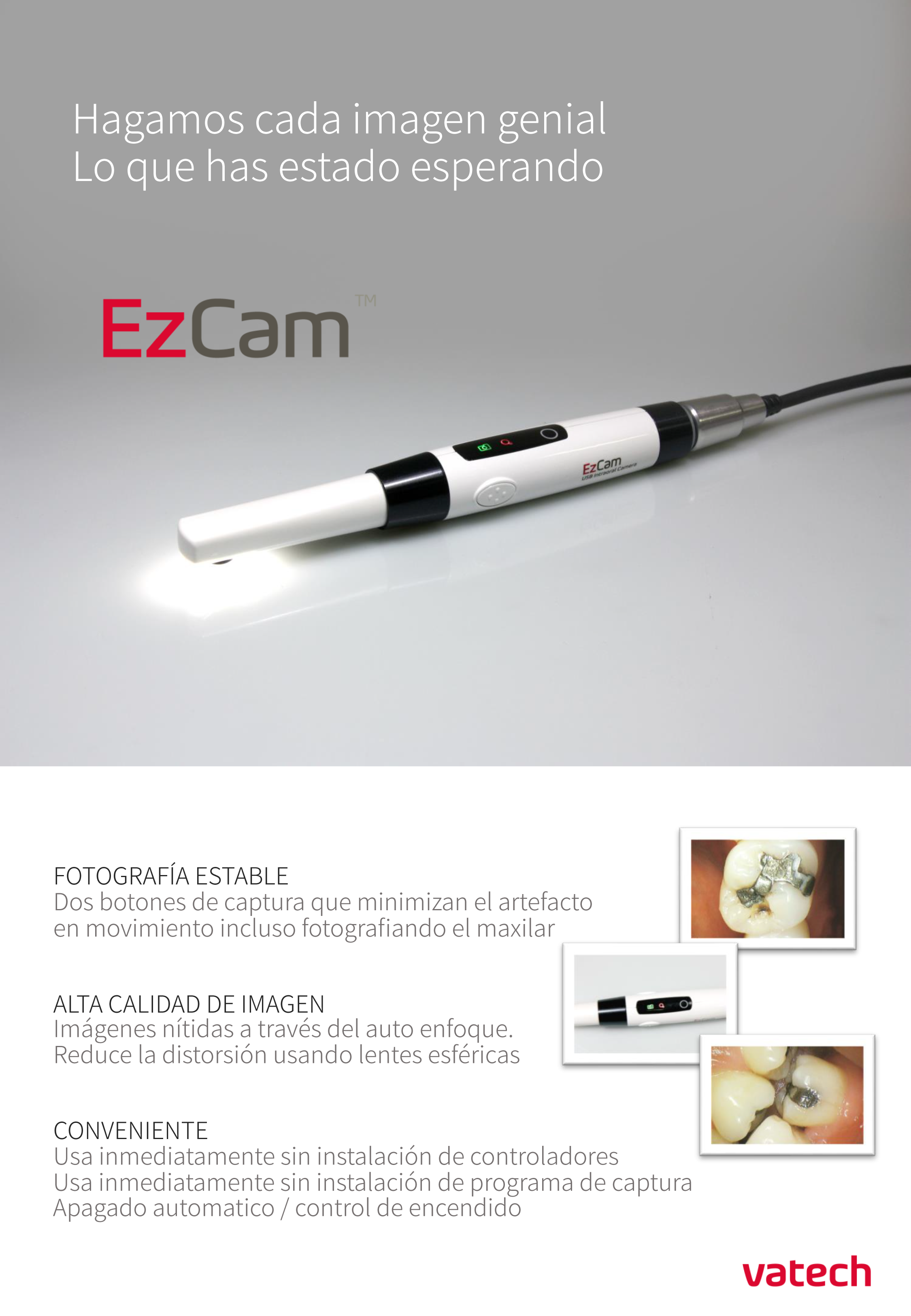 Cámara Intraoral Ez Cam Vatech -1