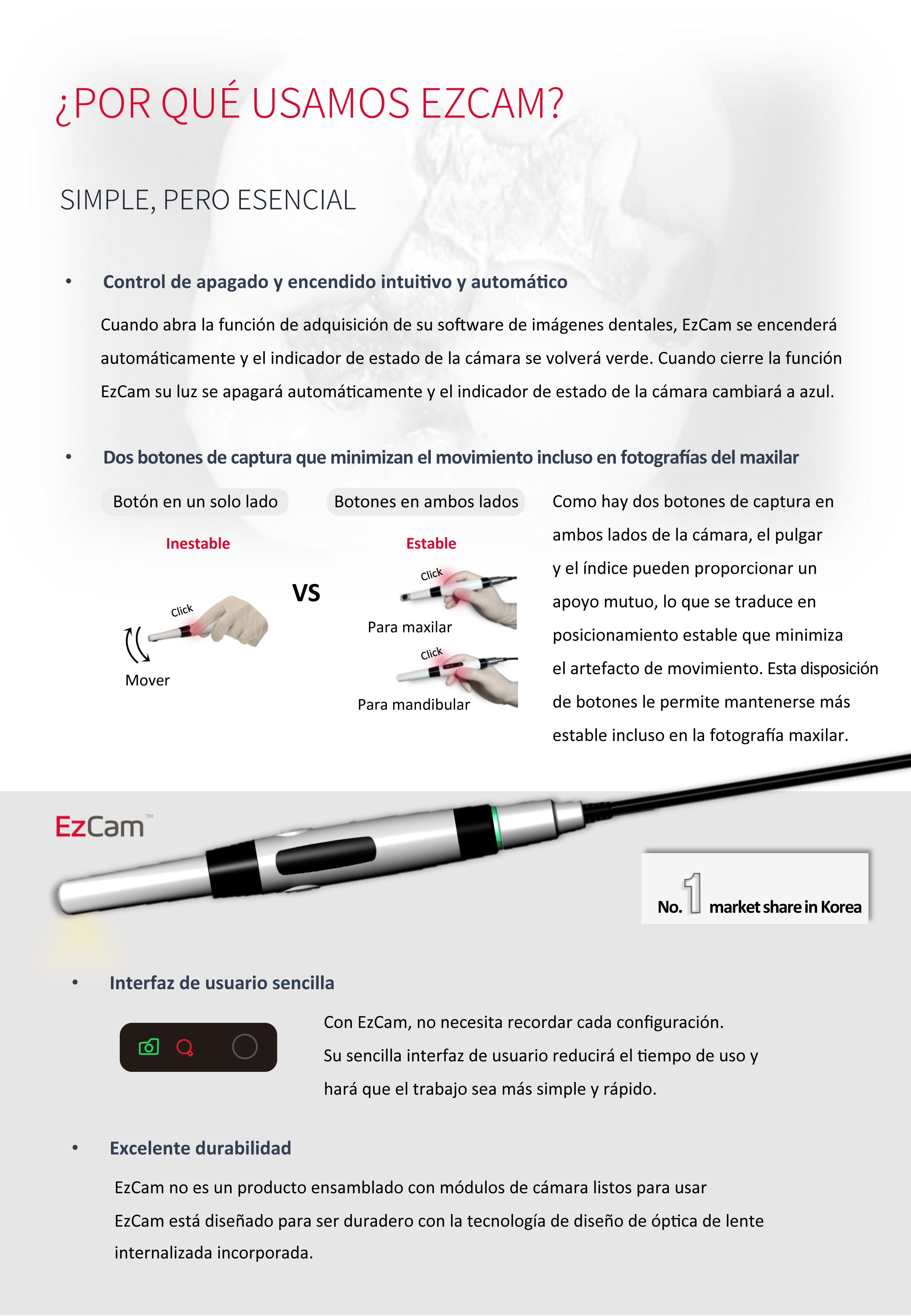 Cámara Intraoral Ez Cam Vatech -3