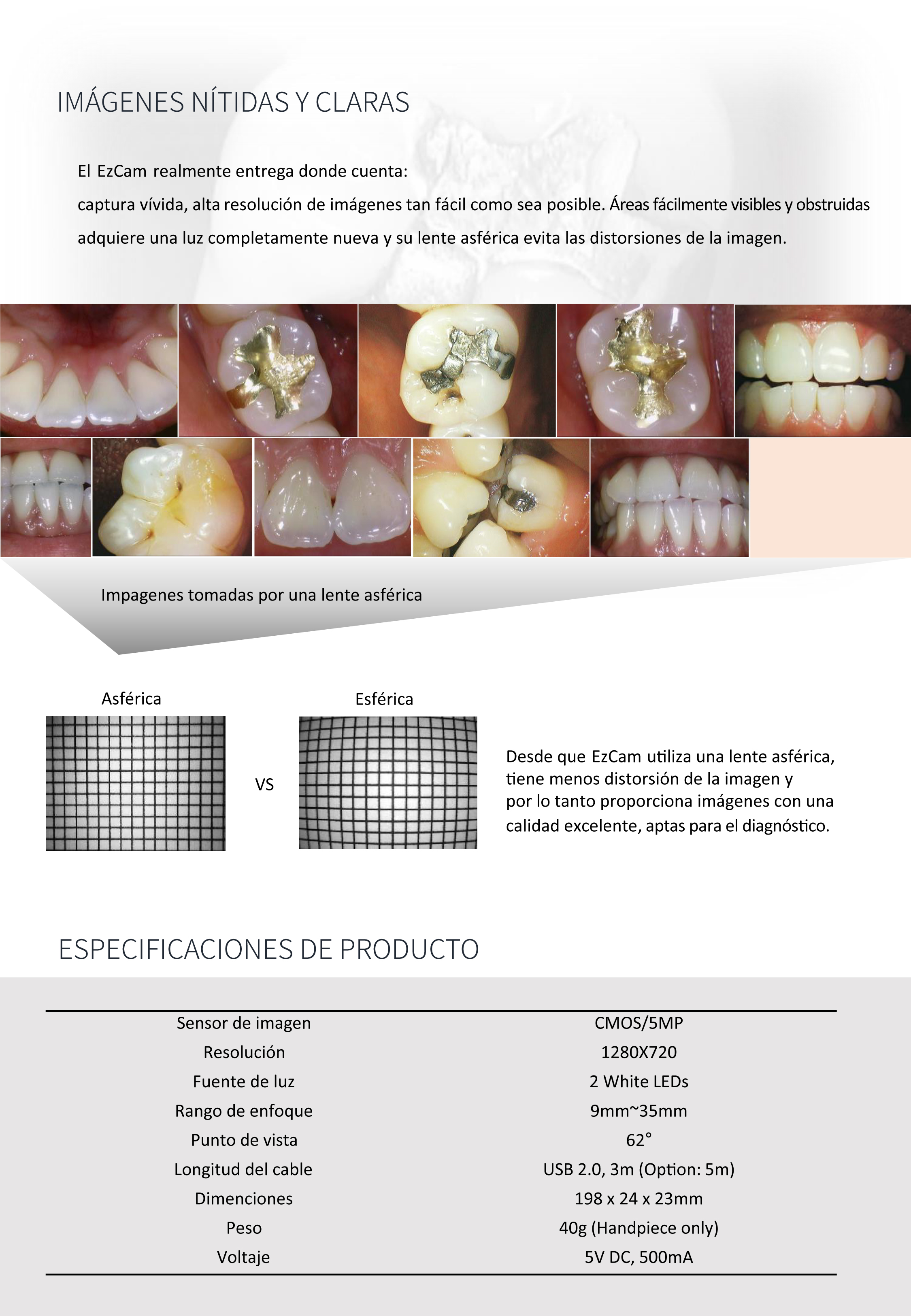 Cámara Intraoral Ez Cam Vatech -5