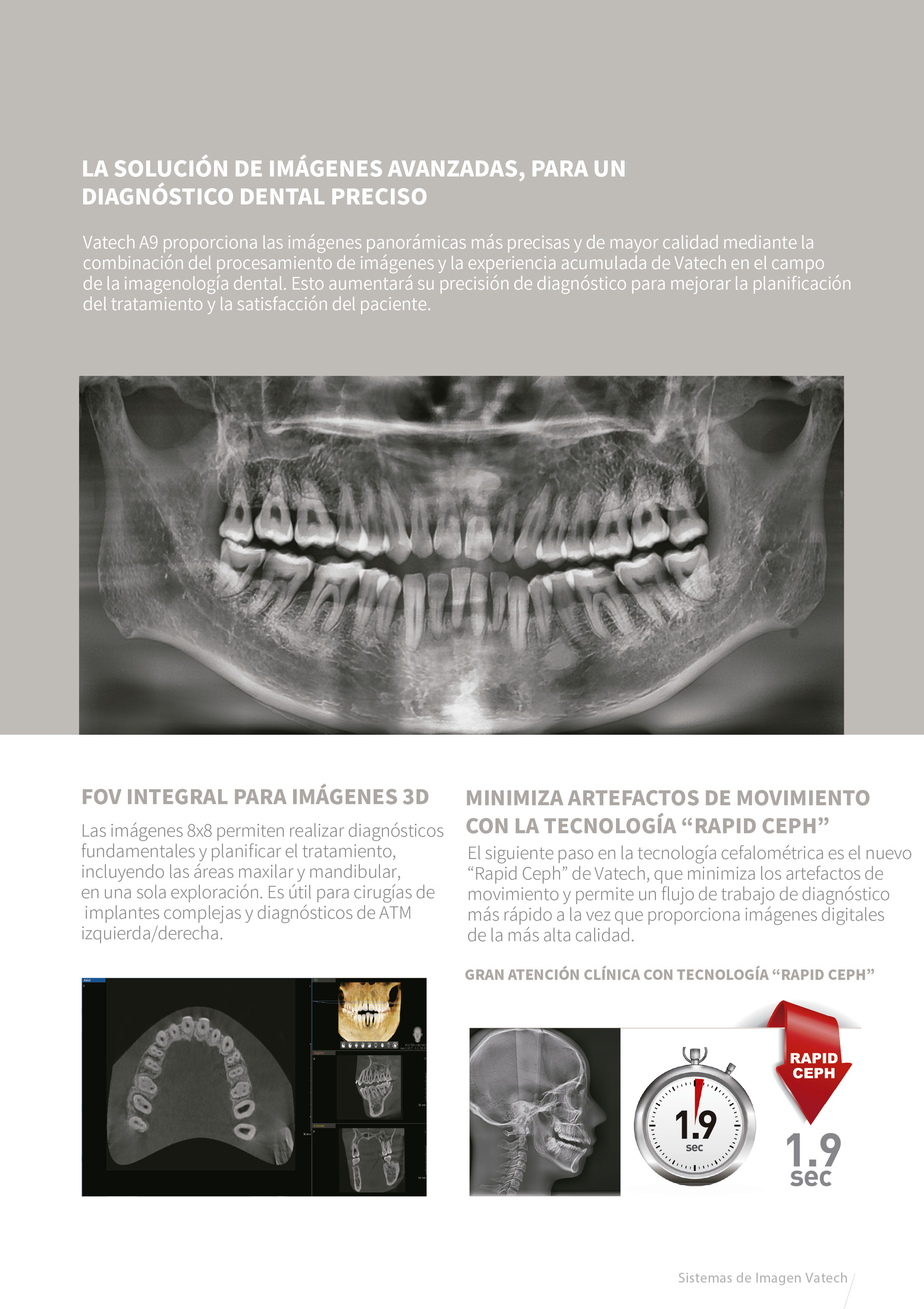 Tomógrafo Dental Vatech A9 - Catálogo 2
