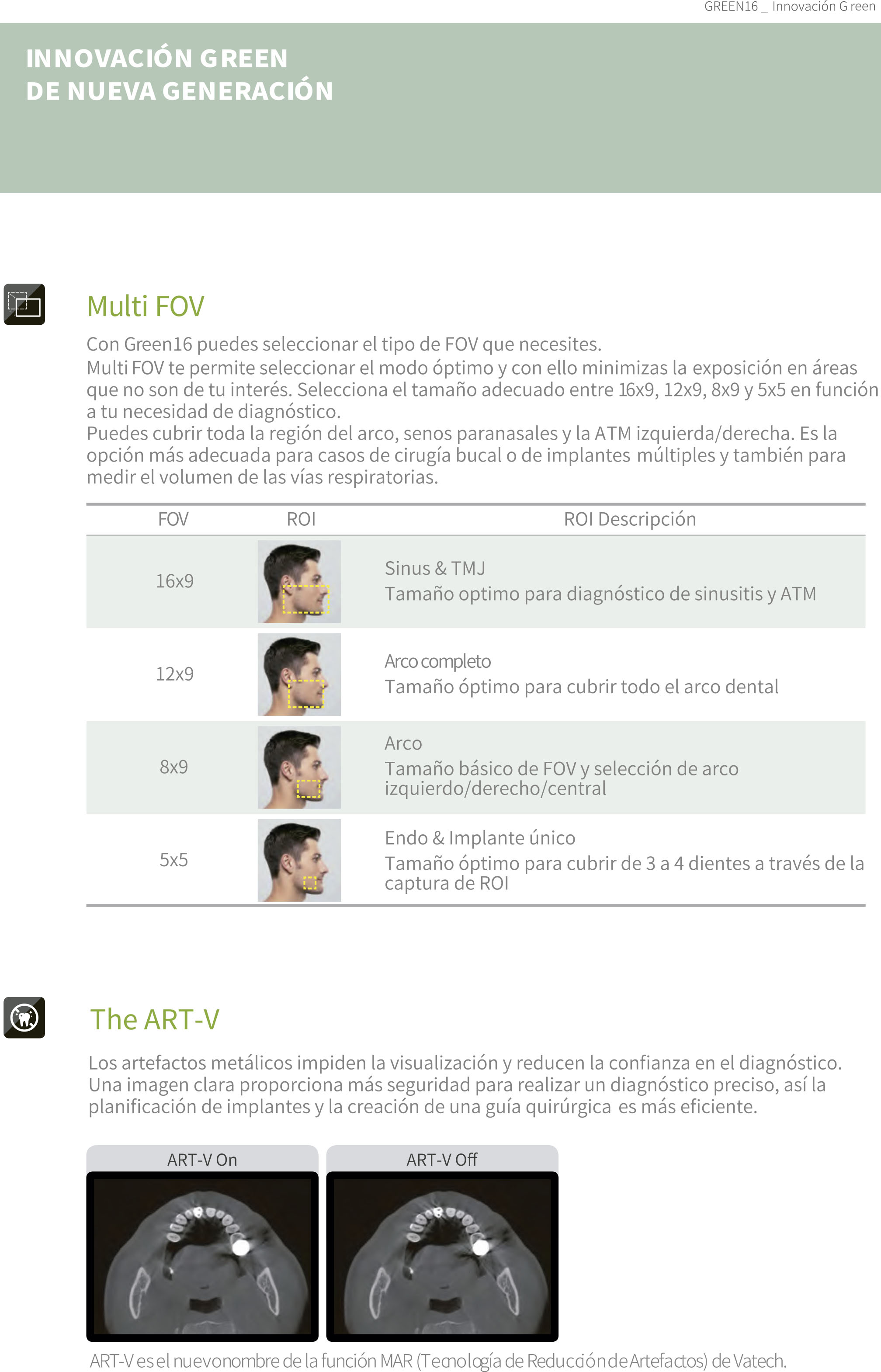 Tomógrafo Dental Vatech Green 16 SC - Catálogo 3