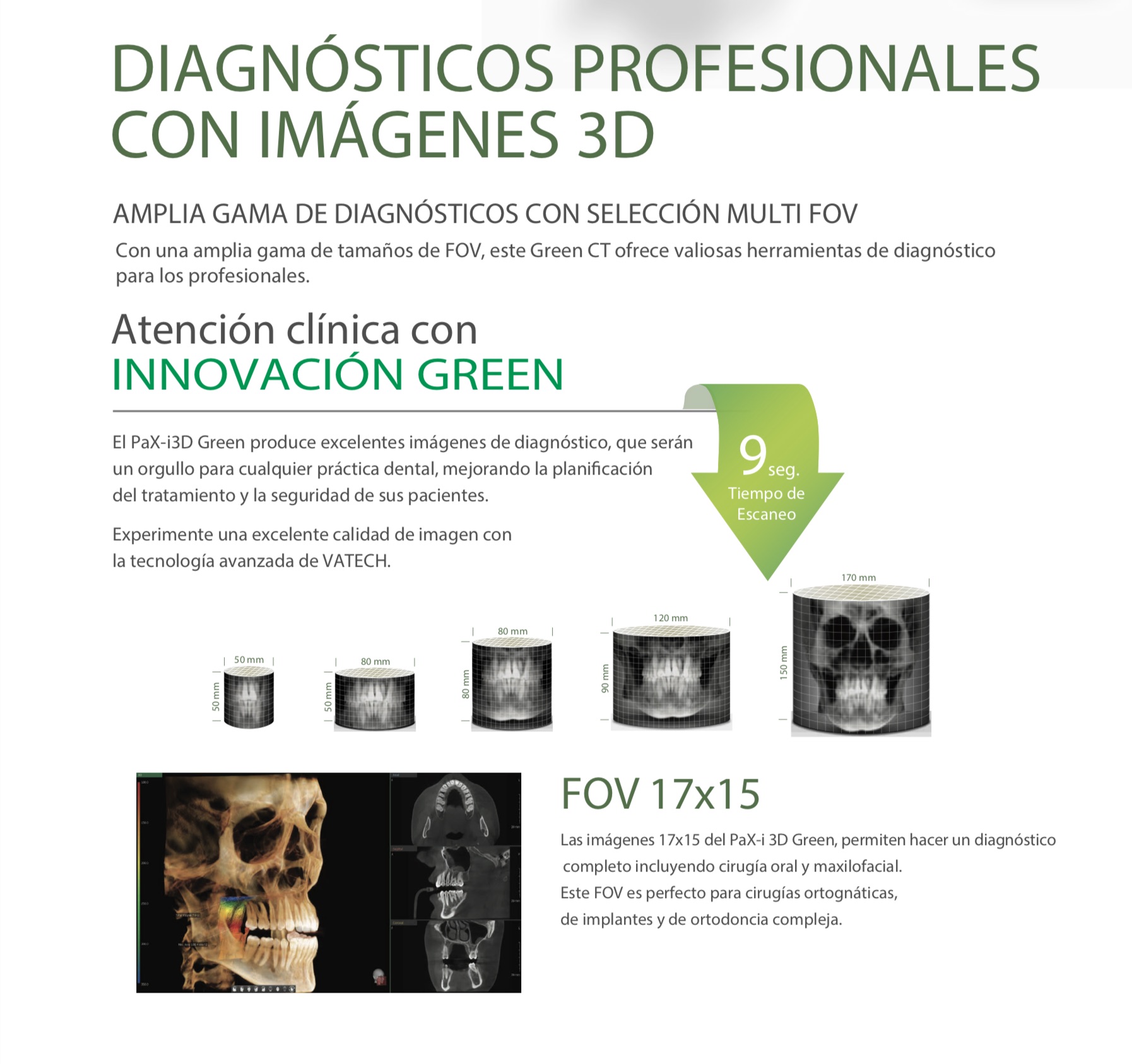 Rayos X 3D Green 17 SC - FOV